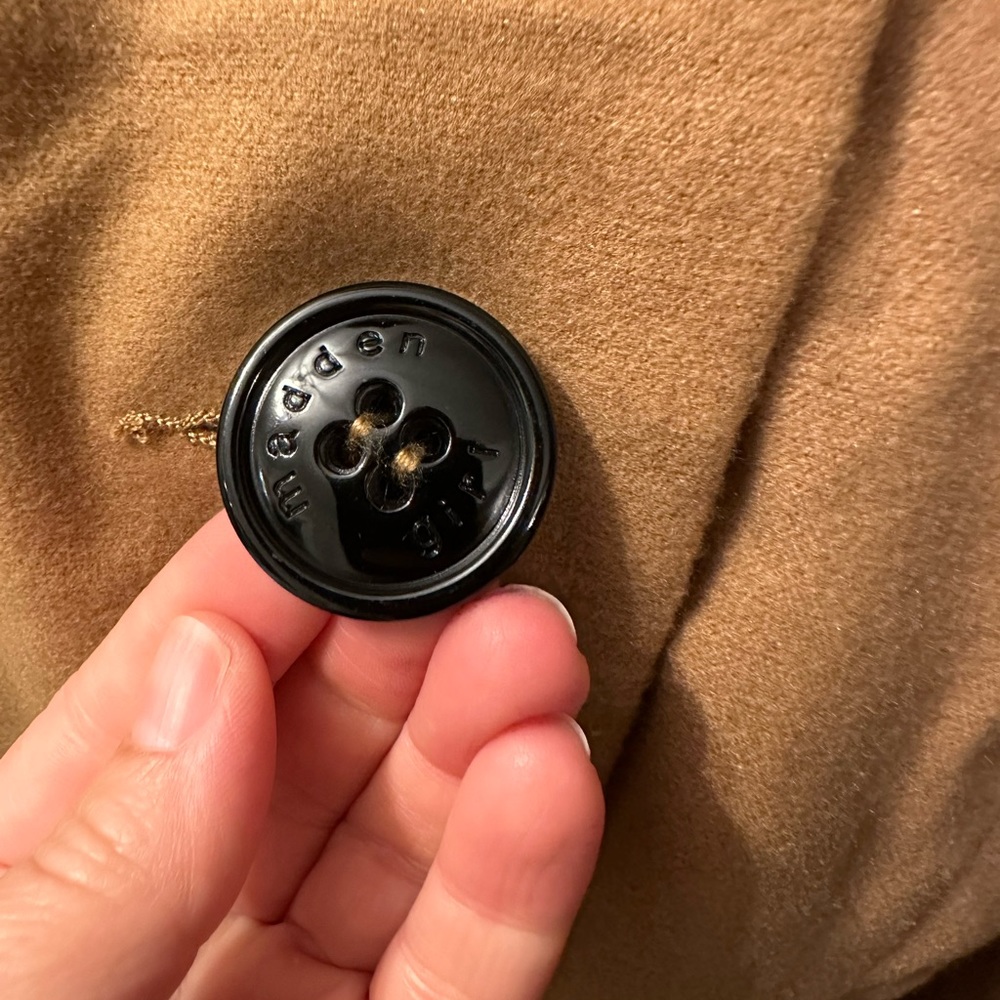 Madden girl faux wool coat in camel - Picture 5 of 11